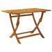 Set mobilier de exterior pliabil, 7 piese, lemn masiv de acacia - WALTI WALTI