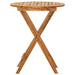 Set mobilier bistro pliabil, 3 piese, lemn masiv de acacia - WALTI WALTI