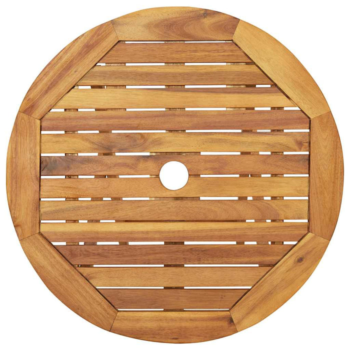 Set mobilier bistro pliabil, 3 piese, lemn masiv de acacia - WALTI WALTI
