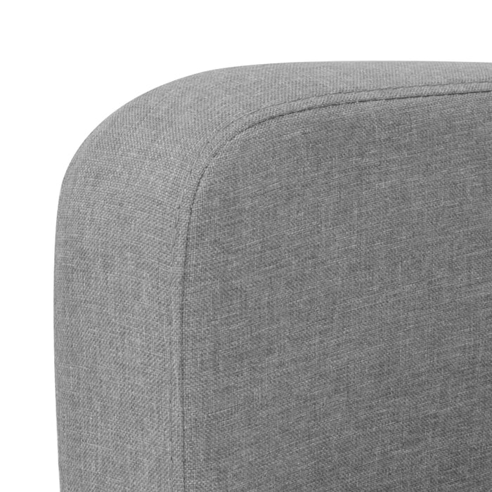 Canapea cu 3 locuri, 180 x 65 x 76 cm, gri deschis - WALTI WALTI