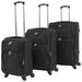 Set de valize din material textil, 3 piese, negru - WALTI WALTI
