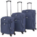 Set de trolere din material textil, 3 buc, bleumarin - WALTI WALTI