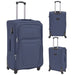 Set de trolere din material textil, 3 buc, bleumarin - WALTI WALTI