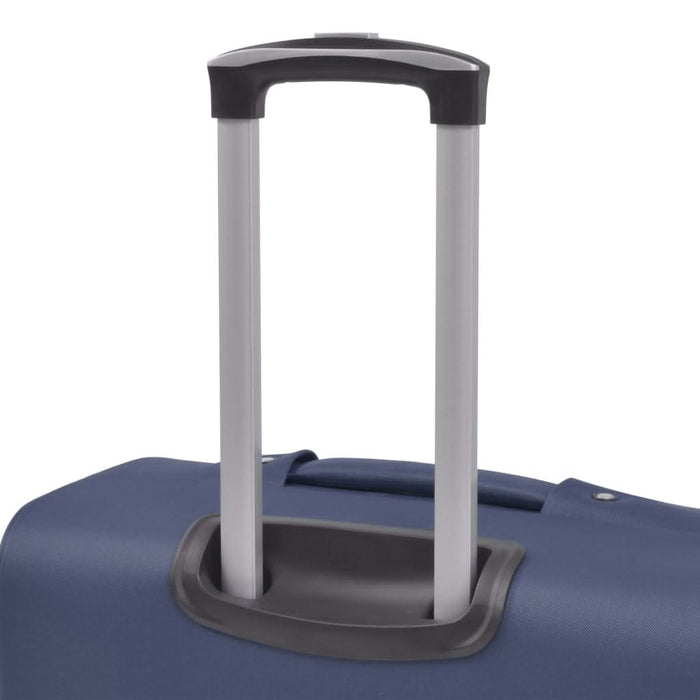 Set de trolere din material textil, 3 buc, bleumarin - WALTI WALTI