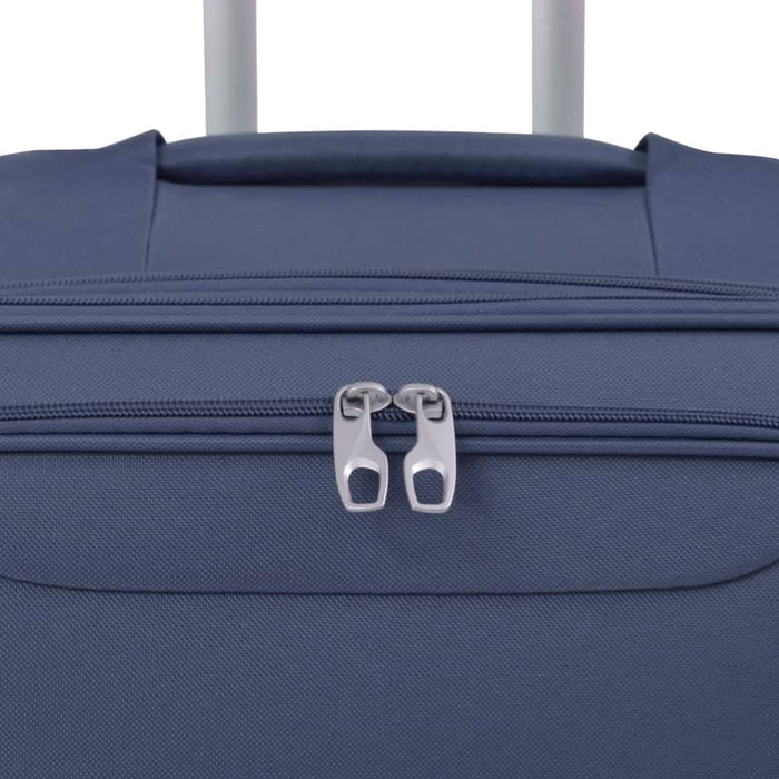 Set de trolere din material textil, 3 buc, bleumarin - WALTI WALTI