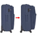 Set de trolere din material textil, 3 buc, bleumarin - WALTI WALTI
