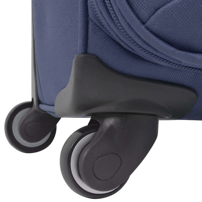 Set de trolere din material textil, 3 buc, bleumarin - WALTI WALTI