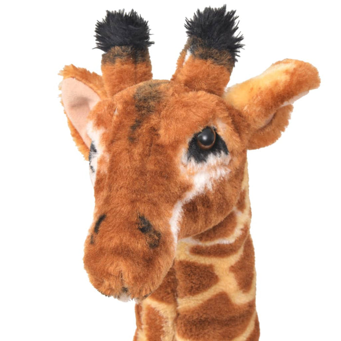 Jucărie de pluș girafă în picioare, maro și galben, XXL - WALTI WALTI
