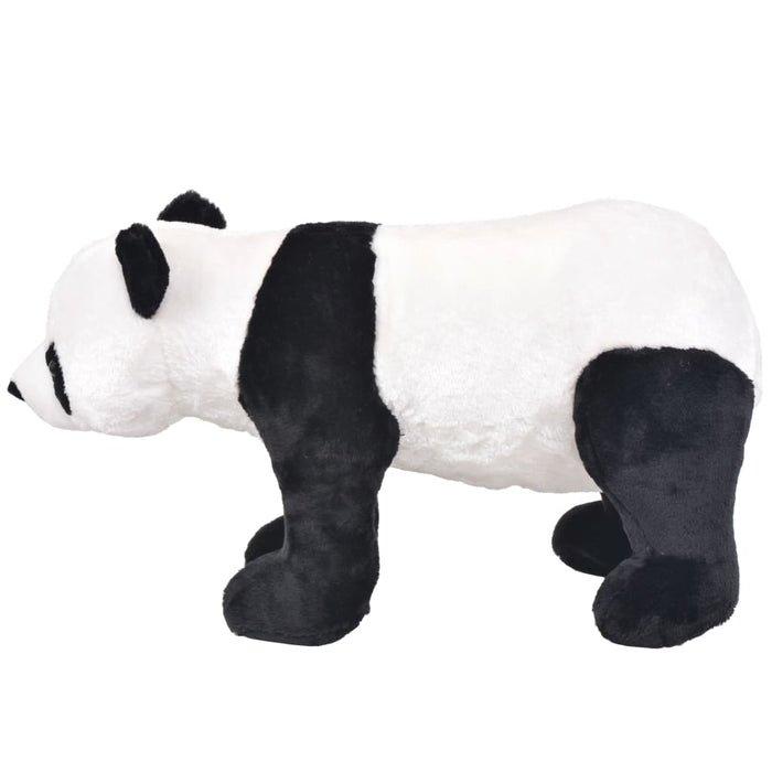 Urs panda de jucărie din pluș în picioare, alb și negru, XXL - WALTI WALTI