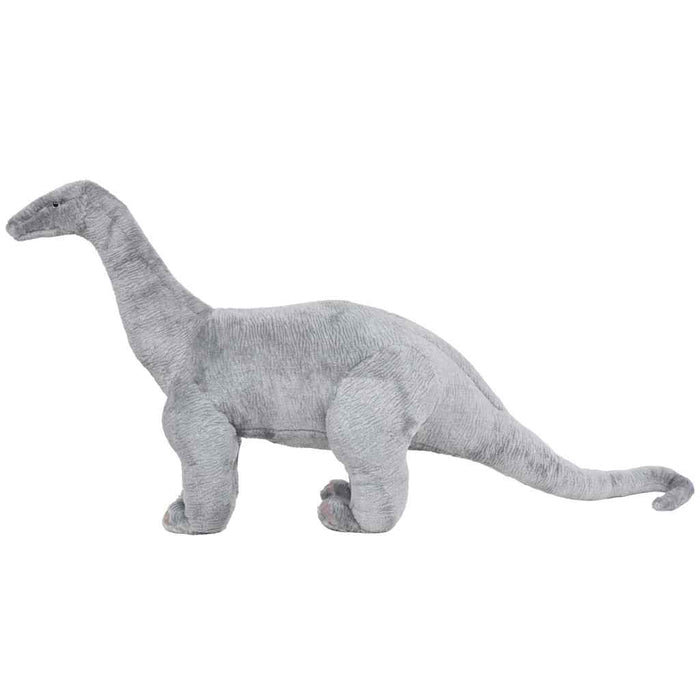 Jucărie de pluș verticală dinozaur Brachiosaurus, gri XXL WALTI