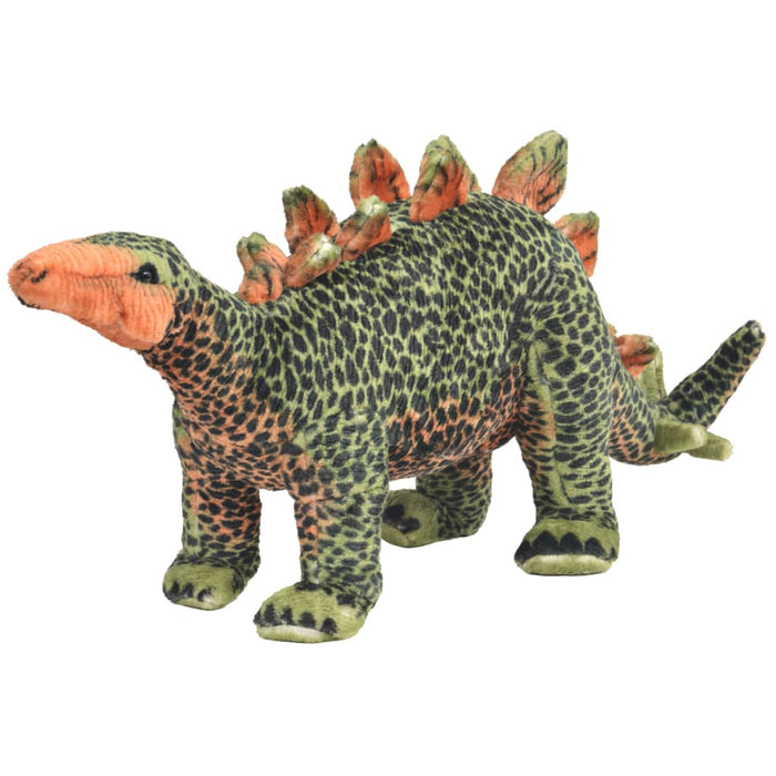 Jucărie de pluș dinozaur Stegosaurus, verde și portocaliu XXL - WALTI WALTI