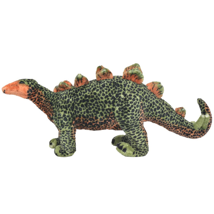 Jucărie de pluș dinozaur Stegosaurus, verde și portocaliu XXL - WALTI WALTI