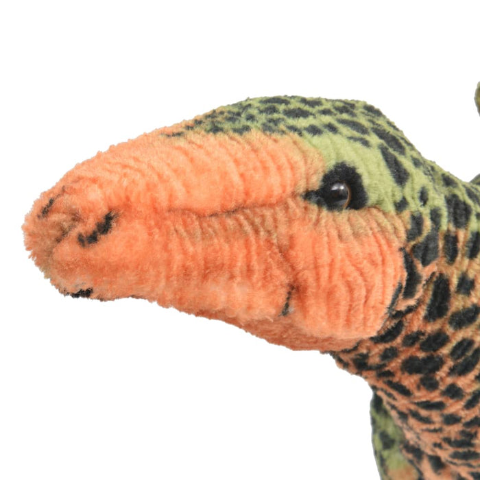 Jucărie de pluș dinozaur Stegosaurus, verde și portocaliu XXL - WALTI WALTI