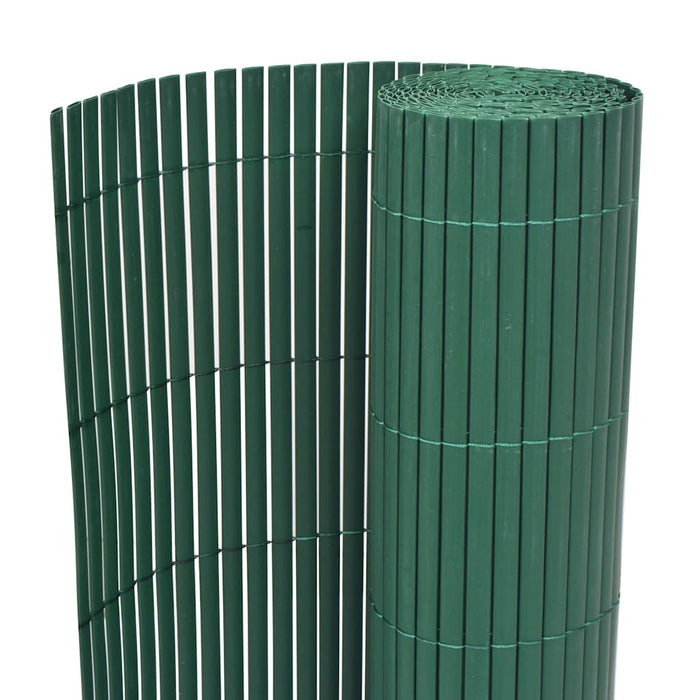 Gard de grădină cu două fețe, verde, 90 x 500 cm, PVC - WALTI WALTI