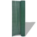 Gard de grădină cu două fețe, verde, 90 x 500 cm, PVC - WALTI WALTI