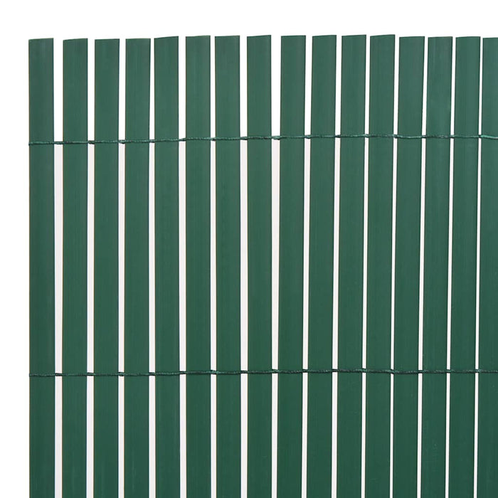Gard de grădină cu două fețe, verde, 90 x 500 cm, PVC - WALTI WALTI
