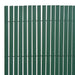 Gard de grădină cu două fețe, verde, 90 x 500 cm, PVC - WALTI WALTI