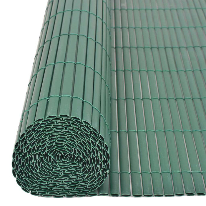 Gard de grădină cu două fețe, verde, 90 x 500 cm, PVC - WALTI WALTI