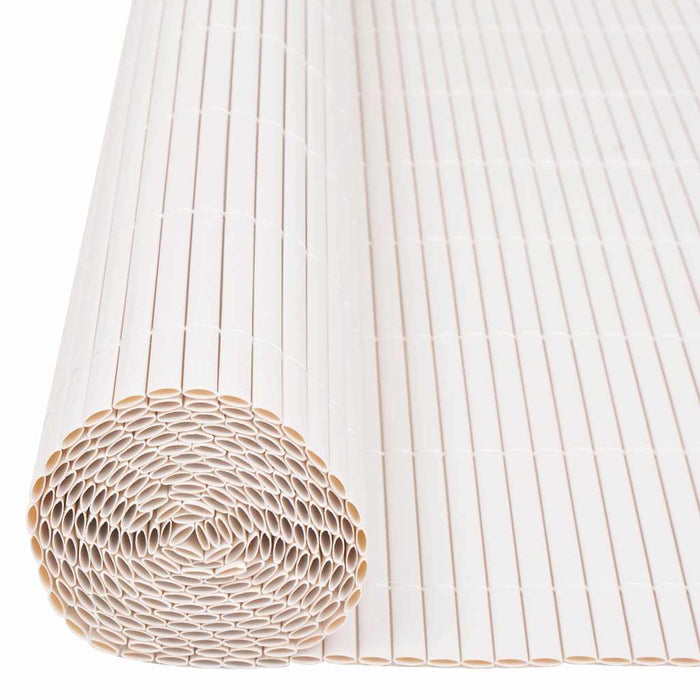 Gard de Grădină Alb 150 x 300 cm PVC - WALTI WALTI