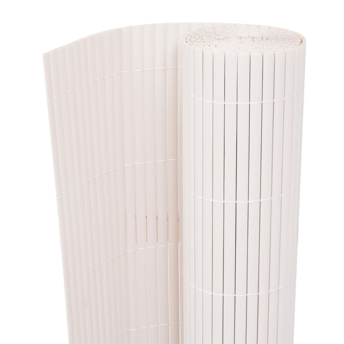 Gard de Grădină Alb 150 x 300 cm PVC - WALTI WALTI