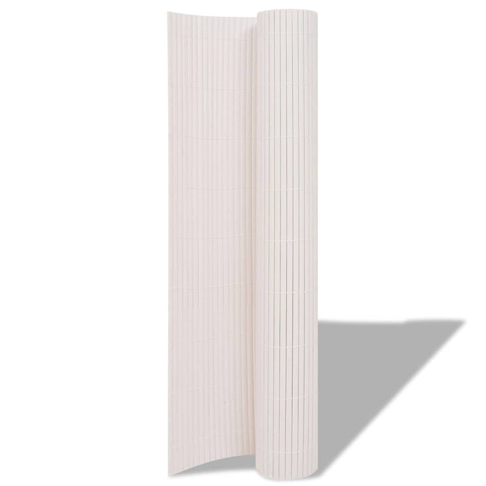 Gard de Grădină Alb 150 x 300 cm PVC - WALTI WALTI