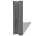 Gard de Grădină Gri 150 x 300 cm PVC - WALTI WALTI