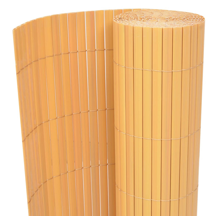 Gard de Grădină Galben 150 x 500 cm PVC WALTI