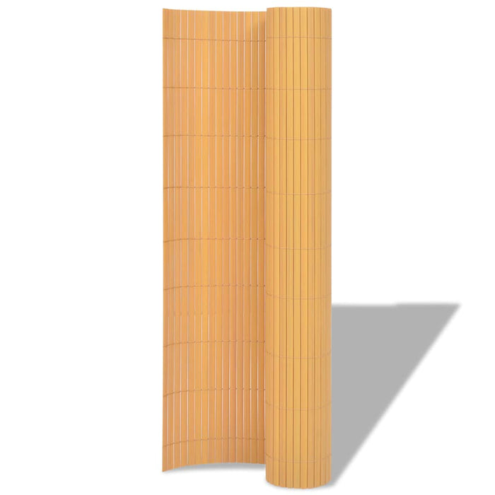Gard de Grădină Galben 150 x 500 cm PVC WALTI