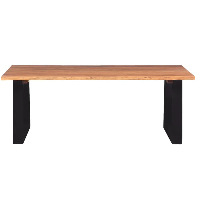 Măsuță de cafea din lemn solid de acacia, 110 x 60 x 40 cm - WALTI WALTI