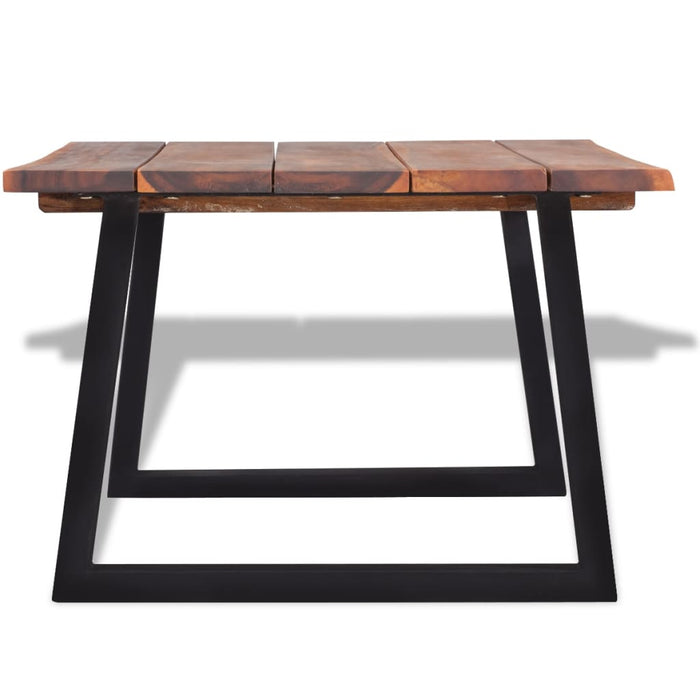 Măsuță de cafea din lemn solid de acacia, 110 x 60 x 40 cm - WALTI WALTI