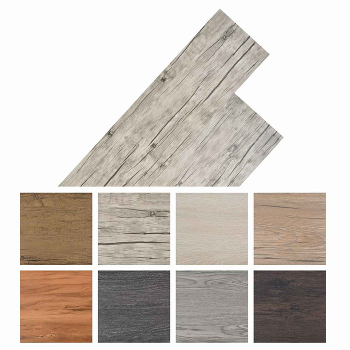 Plăci de Pardoseală 18 pcs Gri 5,26 m² PVC - WALTI WALTI