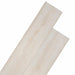 Plăci de Pardoseală 18 pcs Alb 5,26 m² PVC - WALTI WALTI