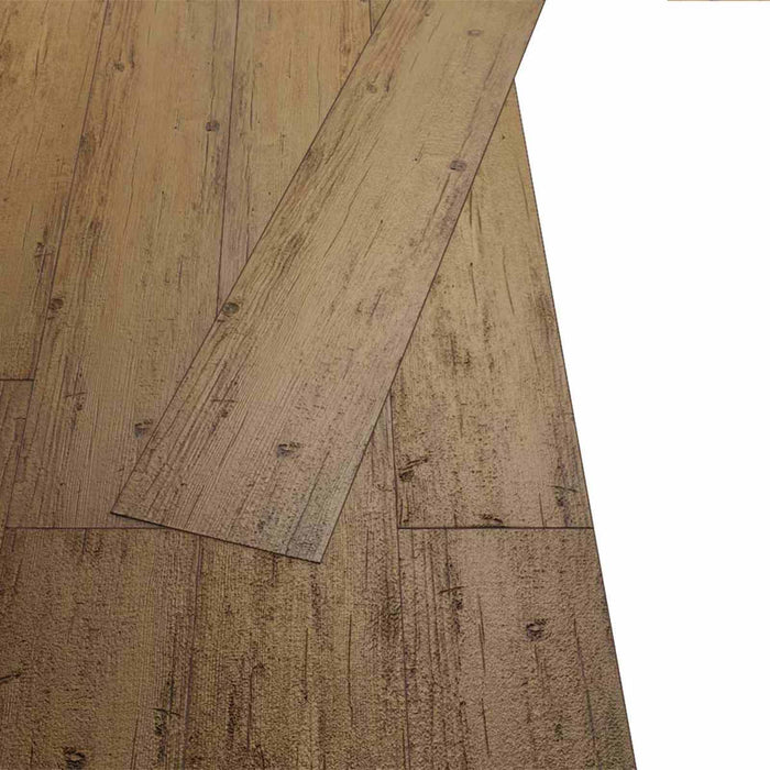 Plăci de Pardoseală 36 pcs Maro Nuc 5,02 m² PVC - WALTI WALTI
