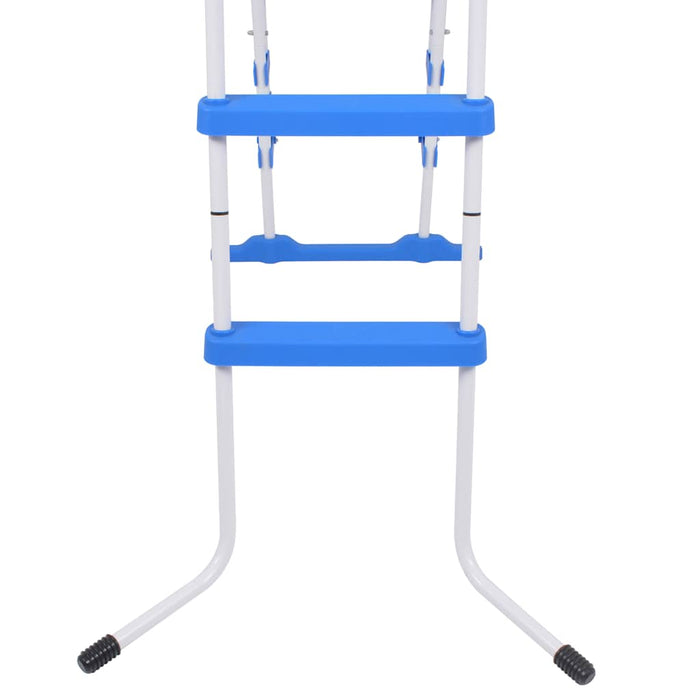 Scară de siguranță piscină, deasupra solului, 3 trepte, 122 cm WALTI