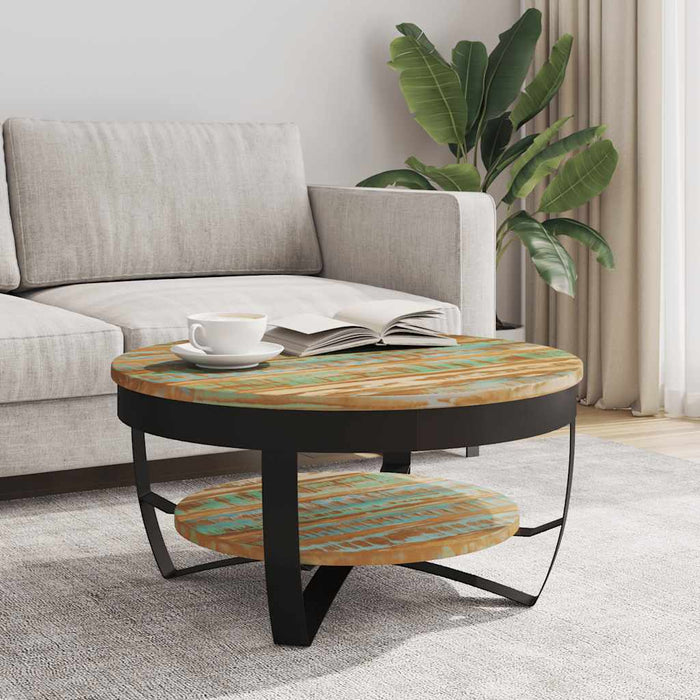 Măsuță de cafea, 65 x 32 cm, lemn masiv reciclat - WALTI WALTI