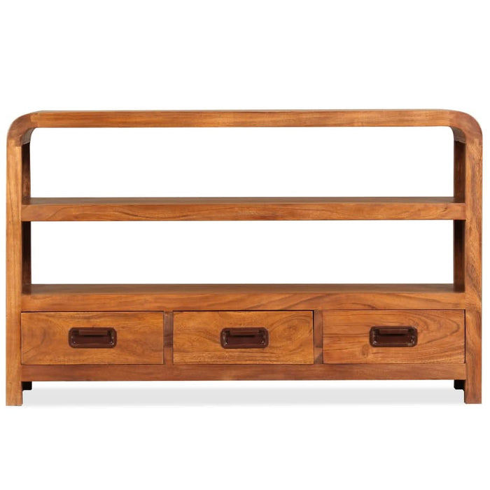 Comodă TV, 90x30x55 cm, lemn masiv de acacia - WALTI WALTI