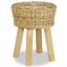 Scaun de bar, ratan natural - WALTI WALTI