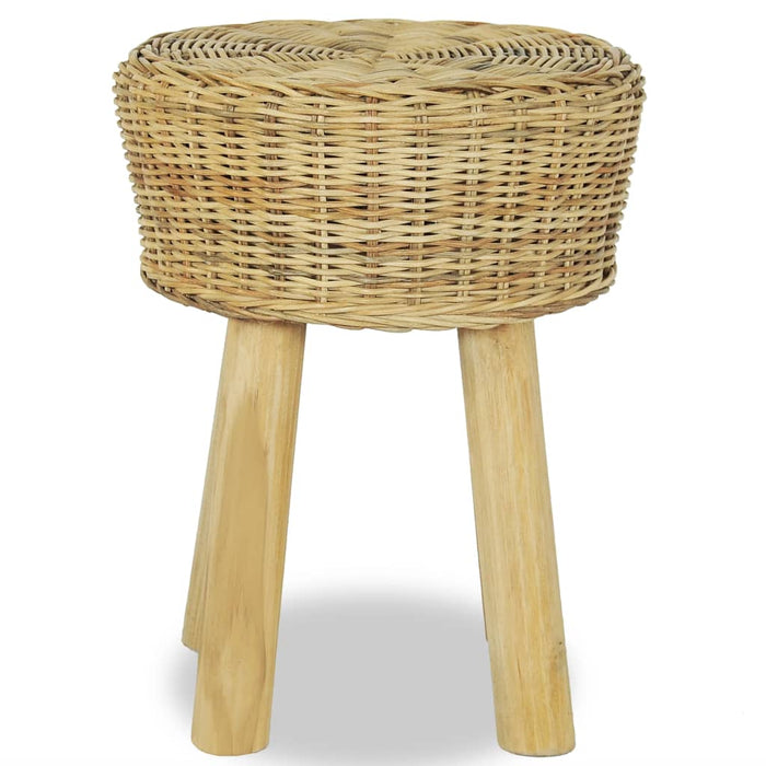 Scaun de bar, ratan natural - WALTI WALTI