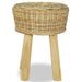 Scaun de bar, ratan natural - WALTI WALTI