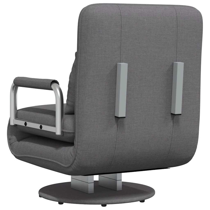 Scaun pivotant și canapea extensibilă, gri închis, textil - WALTI WALTI