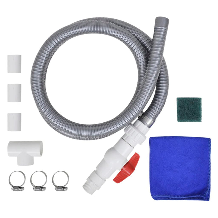 Fântână de piscină, argintiu, 50 x 30 x 53 cm, oțel inoxidabil - WALTI WALTI