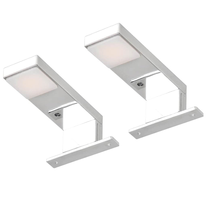 Corpuri de iluminat pentru oglindă, 2 buc., 2 W, alb cald WALTI
