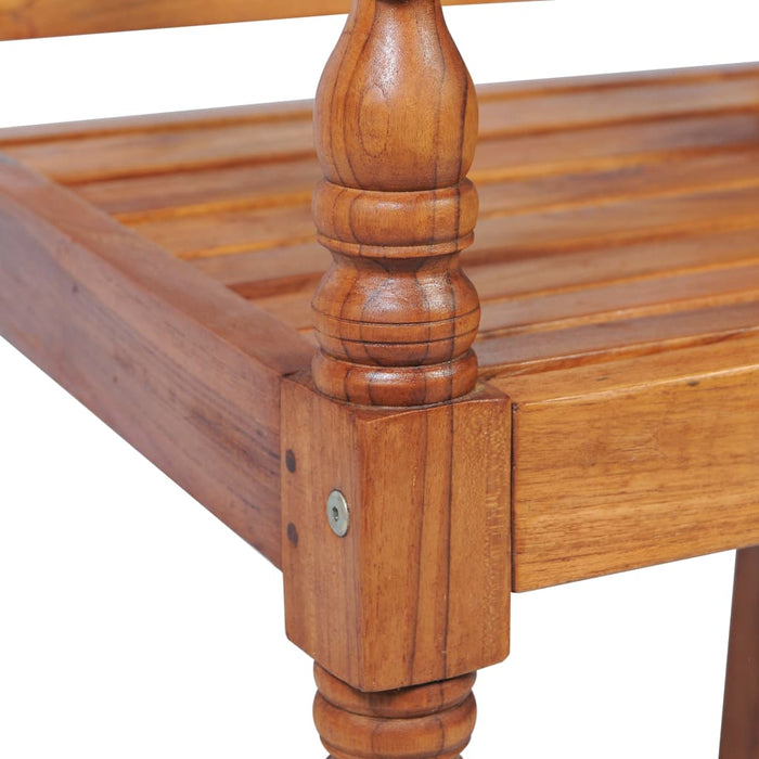 Set mobilier de grădină cu perne, 4 piese, lemn masiv de tec - WALTI WALTI