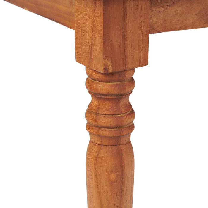 Set mobilier de grădină cu perne, 4 piese, lemn masiv de tec - WALTI WALTI