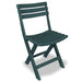 Set mobilier bistro pliabil, 3 piese, verde, plastic - WALTI WALTI