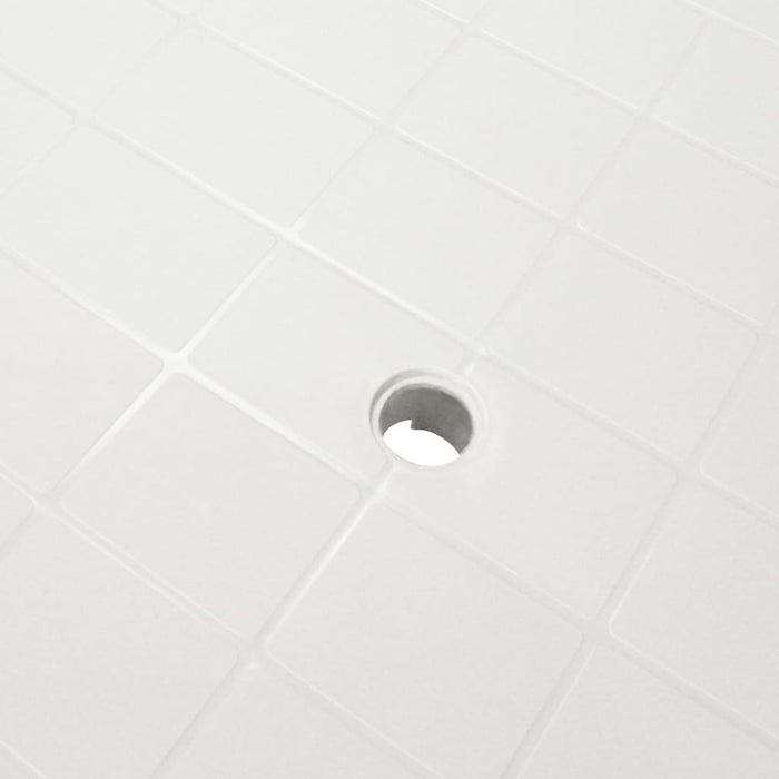 Masă de grădină, alb, 101 x 68 x 72 cm, plastic - WALTI WALTI