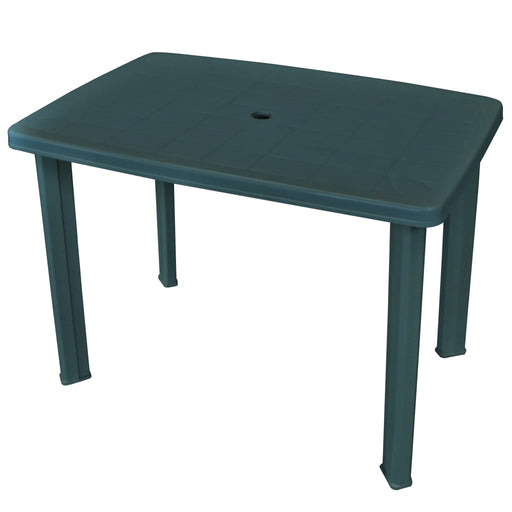 Masă de grădină, verde, 101 x 68 x 72 cm, plastic - WALTI WALTI