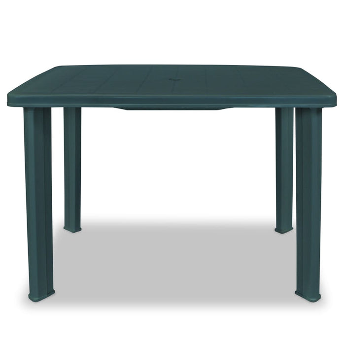 Masă de grădină, verde, 101 x 68 x 72 cm, plastic - WALTI WALTI