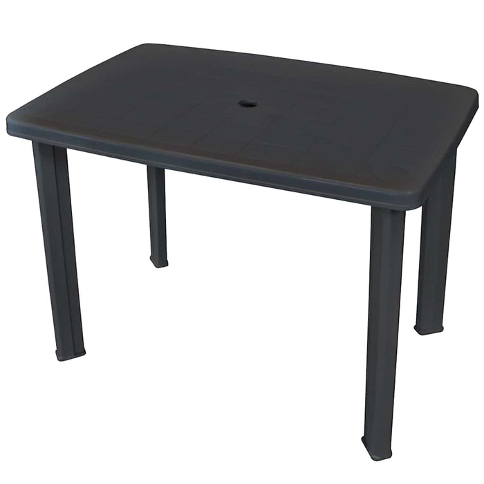 Masă de grădină, antracit, 101 x 68 x 72 cm, plastic - WALTI WALTI