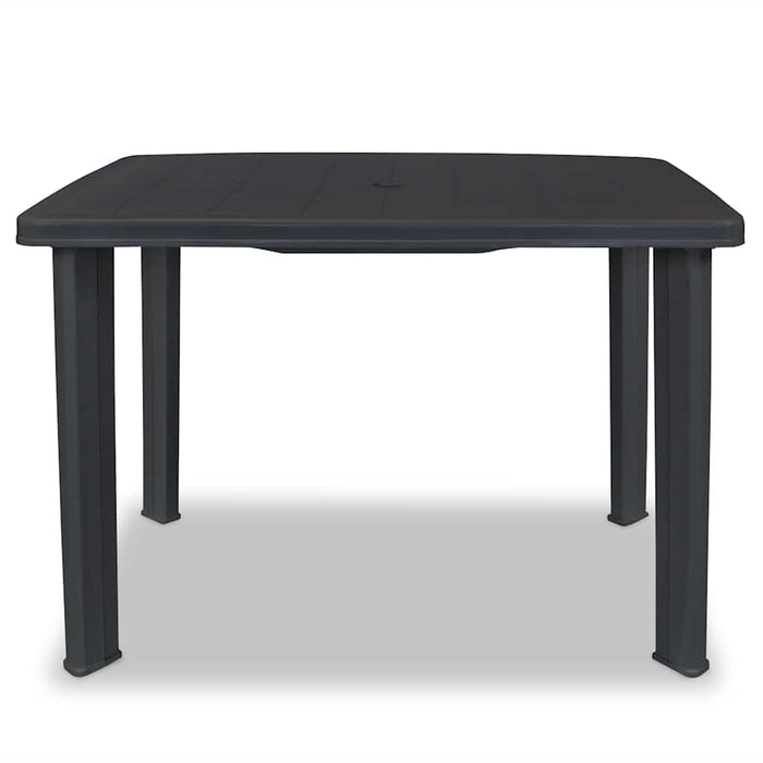 Masă de grădină, antracit, 101 x 68 x 72 cm, plastic - WALTI WALTI